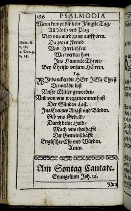 Am Sontag Cantate