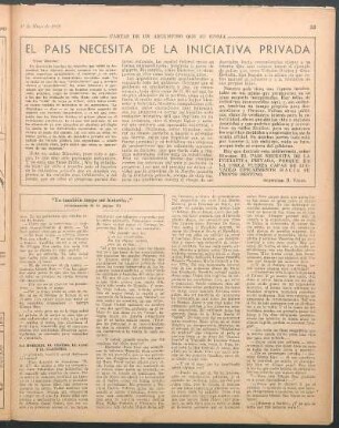 El país necesita de la iniciativa privada : Cartas de un argentino que se enoja