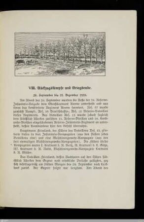 VIII. Rückzugskämpfe und Kriegsende