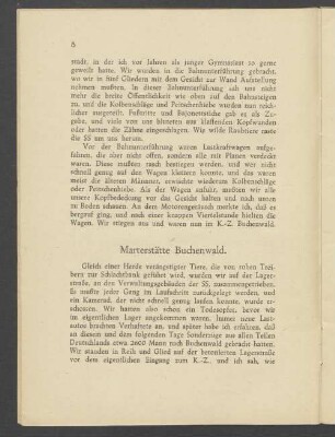 Marterstätte Buchenwald