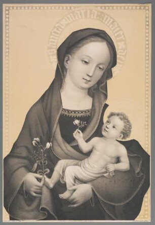 Die Maria mit dem Kind