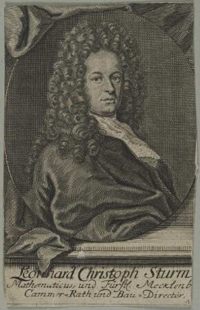 Bildnis des Leonhard Christoph Sturm
