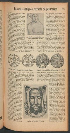 Los más antiguos retratos de Jesucristo