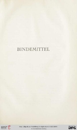 Bindemittel