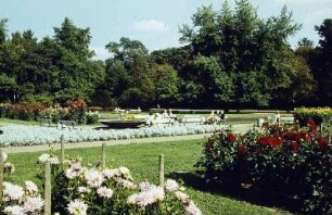 Dresden. Großer Garten. Dahliengarten