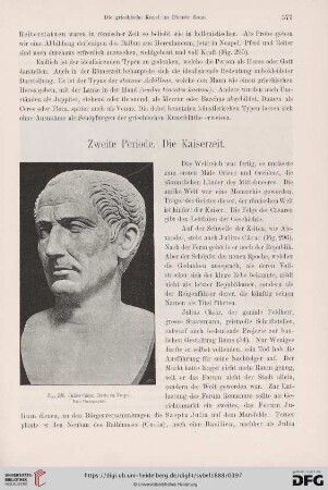 Zweite Periode. Die Kaiserzeit