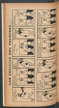 Las delicias del teléfono - [Cómic]