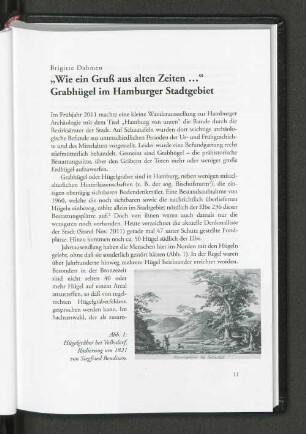 "Wie ein Gruß aus alten Zeiten..." Grabhügel im Hamburger Stadtgebiet