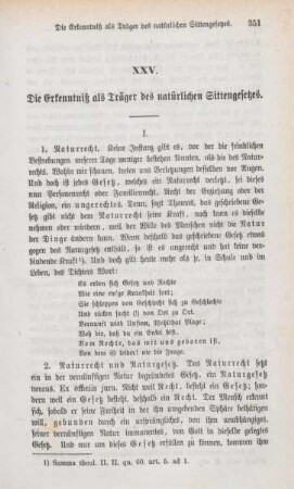 351-361 Die Erkenntniß als Träger des natürlichen Sittengesetzes