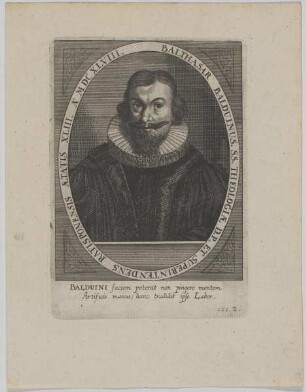 Bildnis des Balthasar Balduinus