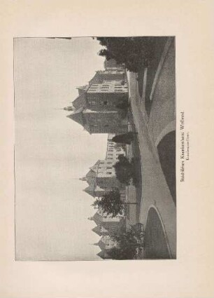 Städtisches Krankenhaus Westend. Krankenpavillons