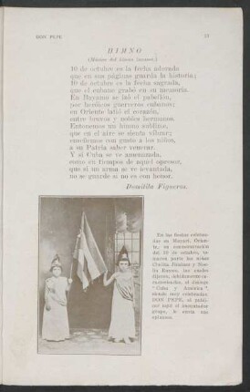 Himno : (Música del himno invasor.)