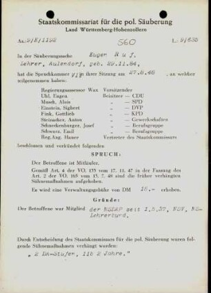 Ruf, Eugen