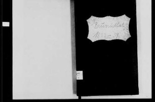 Brunntal, katholische Gemeinde: Standesbuch 1833-1839