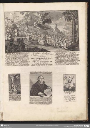 Christliches Denckmahl, bey Begehung des andern Jubel-Festes Anno 1730. wegen Erhaltung und ausbreitung der Augspurgischen Confession ...