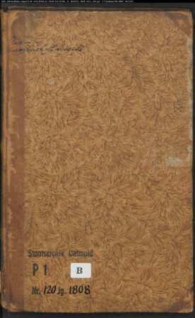 Zivilstandsregister der katholischen Gemeinde Daseburg, Kreis Warburg (GAHT 1808-1813) (Gemeinde: Katholische Gemeinde Daseburg)