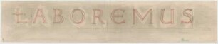 Fischer, Theodor; Worms - Herrnsheim; Grab Frhr. Heyl zu Herrnsheim - Grabstein - Inschrift (Detail)