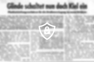 Glinde schaltet nun doch Kiel ein