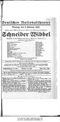 Schneider Wibbel