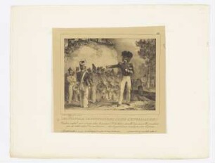 Tambour, Blatt 12 der Folge "Lithographisches Album"