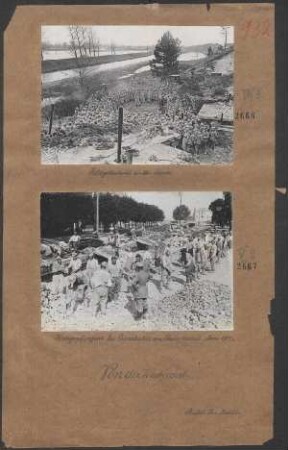 Feldgottesdienst an der Aisne