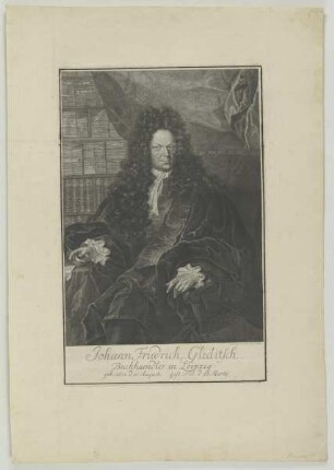 Bildnis des Johann Friedrich Gleditsch