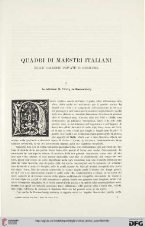 3: Quadri di maestri italiani nelle gallerie private di Germania