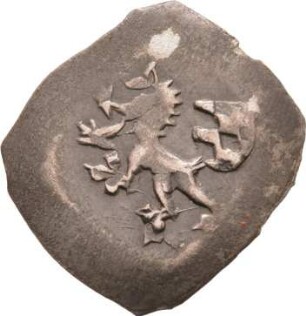 Münze, Pfennig (Vierschlagpfennig), 1395 - 1406