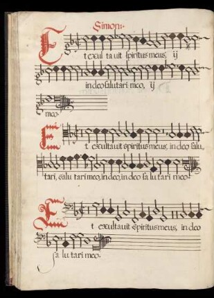 Simon Gatto: <Magnificat> super Domine Dominus noster
