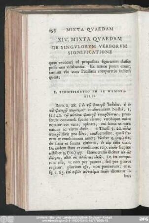 1. Significatio In Se Memorabilis