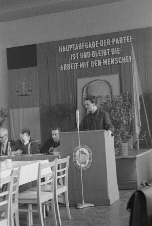 SED Delegierten-Konferenz (Wahl der Parteileitung)