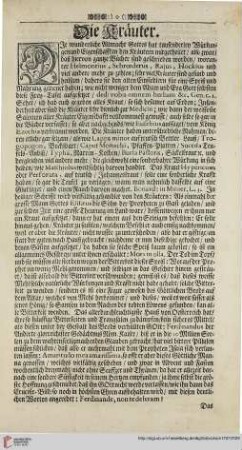 Die Kräuter