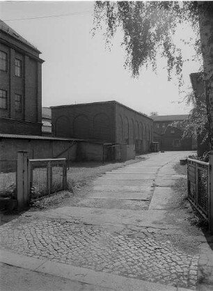 Glauchau, Färberei, Firma Fiernkrantz und Ehret, Hofansicht