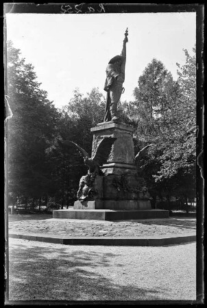 Österreich, Innsbruck. Andreas Hofer-Denkmal auf dem Berg Isel