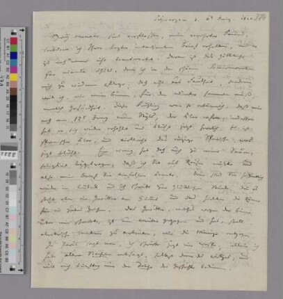 Brief an Charles de Villers