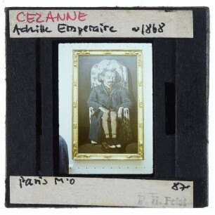 Cézanne, Porträt des Achille Emperaire