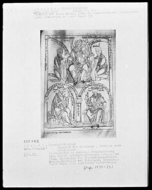 Bernardus von Clairveaux, Liber de consideratione — Widmungsbild, Folio 2verso