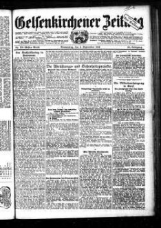 Gelsenkirchener Zeitung. 1902-1940