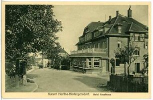 Hartha. Kurort Hartha-Hintergersdorf, Forsthaus