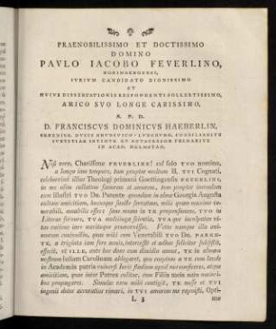 Praenobilissimo et doctissimo [...] - Errata.