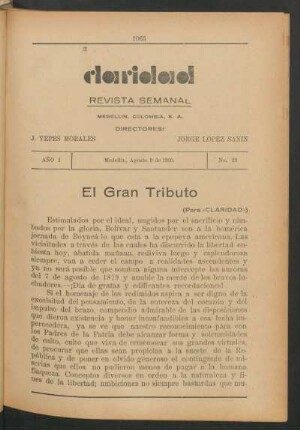 El gran tributo