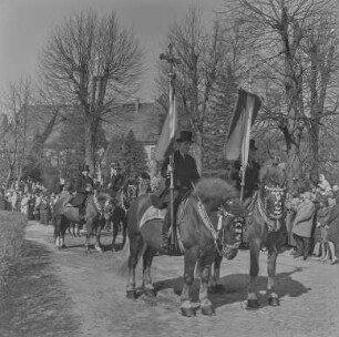Osterreiter : Osterreiter ziehen durch die Dörfer