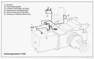 Schaltungsperipherie T 6500