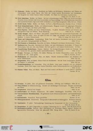 Glas (Nr. 934-945)