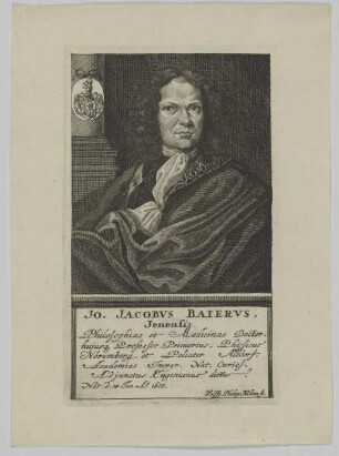 Bildnis des Joh. Jacobvs Baiervs