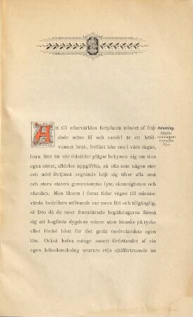 Agricolas lif och vandel : af Cornelius Tacitus. I svensk tolkning af Vilh. Lundström