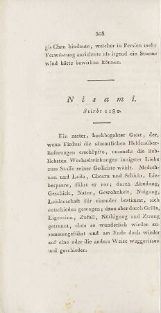 Nisami. Stirbt 1180
