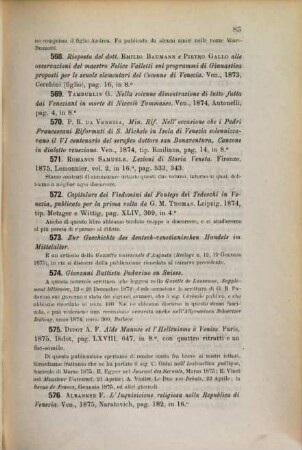 Bullettino di bibliografia veneziana. 1875 = N. 9/11
