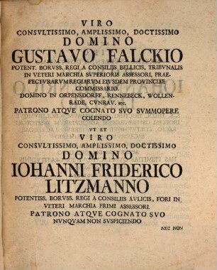 Diss. theol. de imputatione peccati Adamitici posteris facta