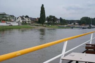 Rheinblick von einem Schiff aus